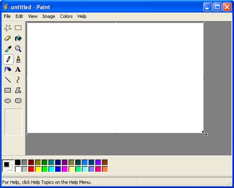 Microsoft Paint à l’heure de Windows XP